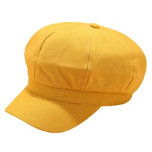 Fashion Winter and Autumn Women Beret Octagonal Cap Hats Stylish Corduroy Caps Beret Hats