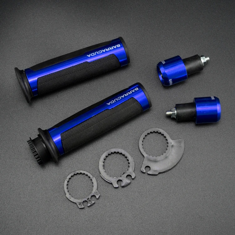 Handle Motorcycle Grips 7/8 22mm Rubber Pit Dirt Bike throttle Grip For aprilia pegaso 650 rsv4 shiver 750 tuono v4 rs50 sr 50
