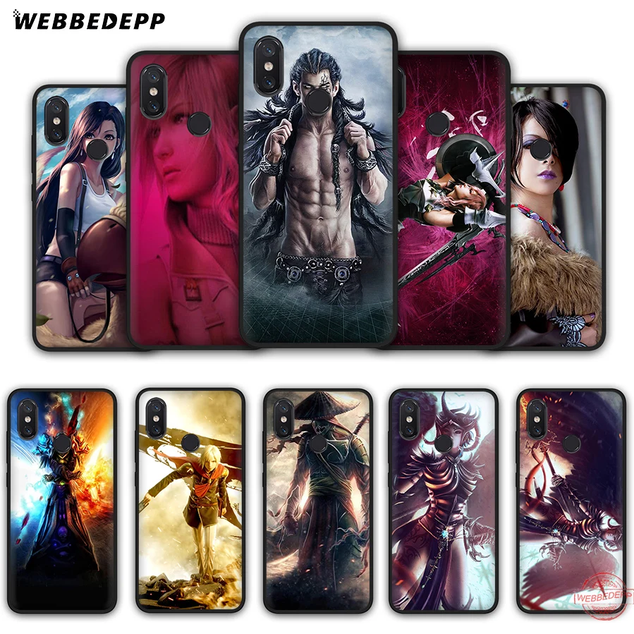 WEBBEDEPP The Final Fantasy Soft Case for Xiaomi Mi A3 9 9T 10 Lite CC9E Max 3 Redmi 7A K20 Pro K30 X2 | Мобильные телефоны и