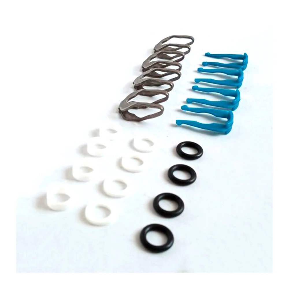 93184861 Car Engine Petrol Fuel Delivery Injector Air Intake Seal Repair kit 93177629 For Vauxhall Opel Signum 2003-2008 2.2L