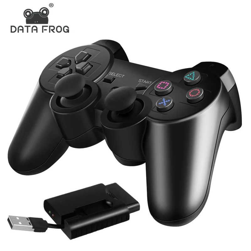 rem Horen van Tegenstander 2.4G Wireless Game Controller For PS2/PS3 Remote Gamepad For Android  Phone/TV Box/Smart TV Joystick Vibration Gamepad For PC|Gamepads| -  AliExpress