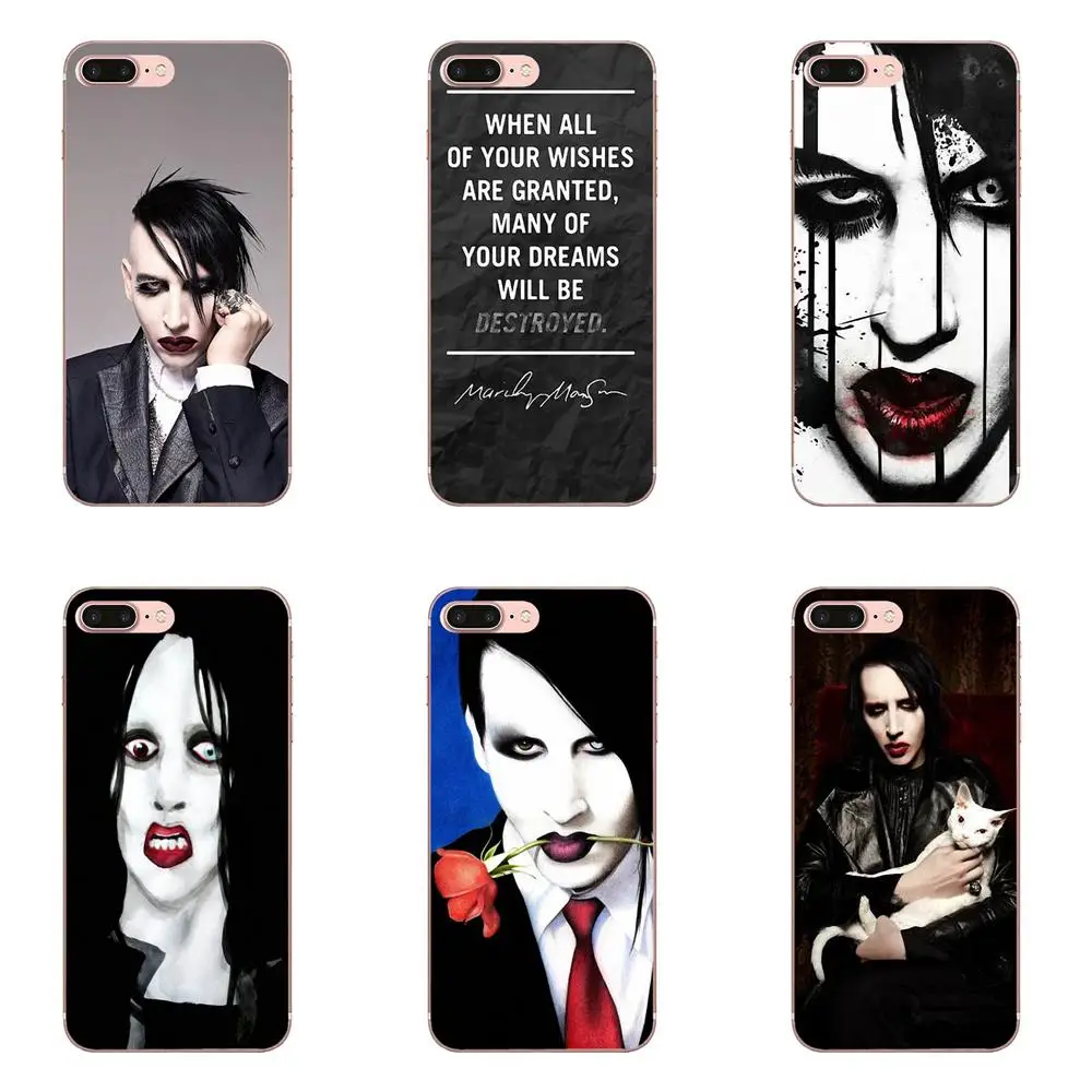 2019 Marilyn Manson Brian Warner For HTC Desire 530 626 628 630 816 820 830 One A9 M7 M8 M9 M10 E9 U11 U12 Life Plus | Мобильные