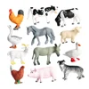 12 Pieces Realistic Simulation Farm Animal Model Kids Educational Toy Playhouse Decor 6