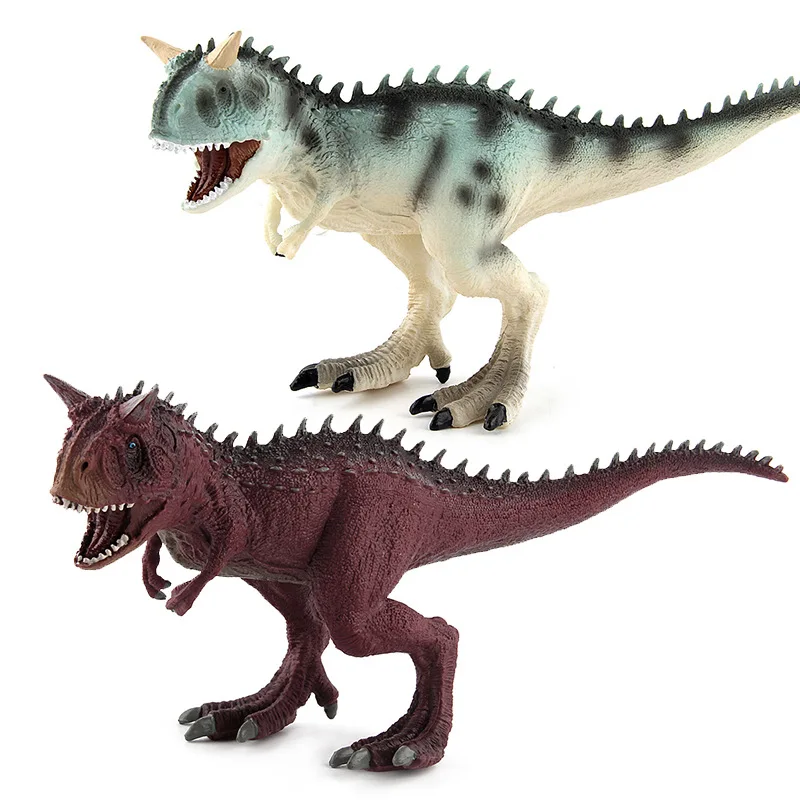 

Big Carnotaurus Jurassic Dinosaur Simulation Toy Soft PVC Plastic Hand Painted Animal Model Toys for Children Kids Xmas Gift