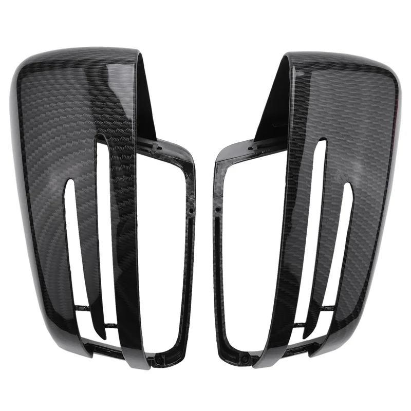 Coperchio Specchietto Retrovisore Auto In Carbonio Look Per Mercedes Classe A B C E CLA GLA