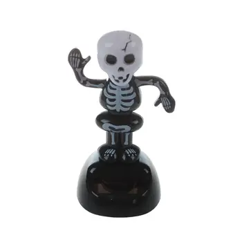 

Solar Power Dancing Figure Gruesome Skeleton,Novelty Desk Car Toy Ornament