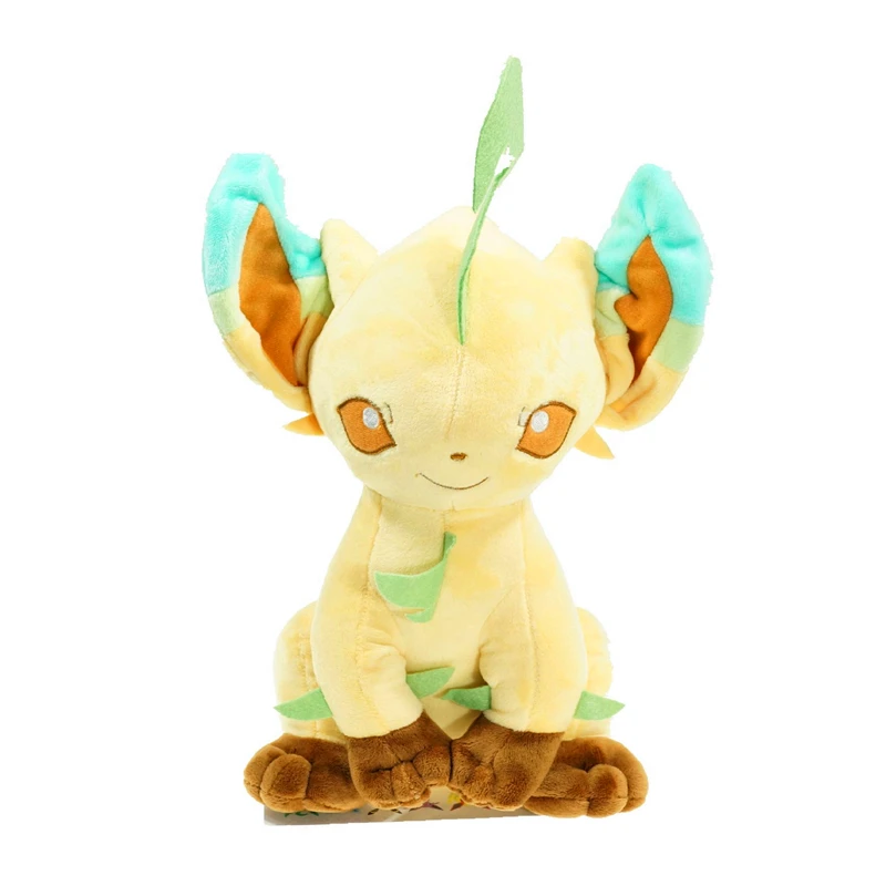 1" 30 см Большой размер на продажу игрушки Eevee Leafeon Плюшевые Eevee Ex Gx Мега кукла