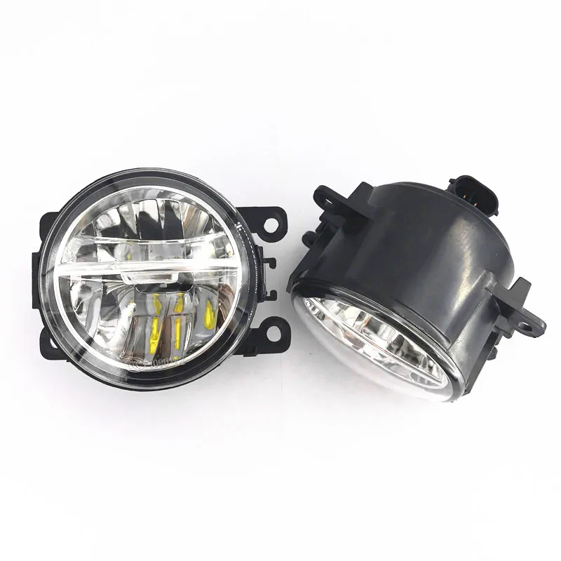 Car Styling 12V Powerful External 90MM LED Fog Light For Focus MK2/3 Fusion Fiesta MK7 Automobiles H11 Socket Halogen Lamp | Автомобили и