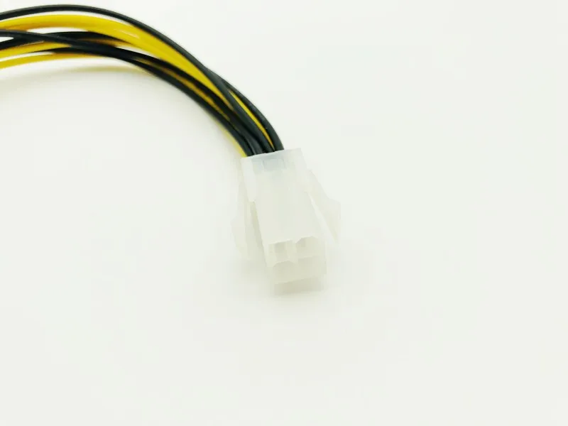 20cm ATX 4 Pin 4Pin to 8 pin 8Pin EPS 12V ATX Motherboard Power Supply Adapter Converter Cable For Bitcoin Miner Antminer Mining