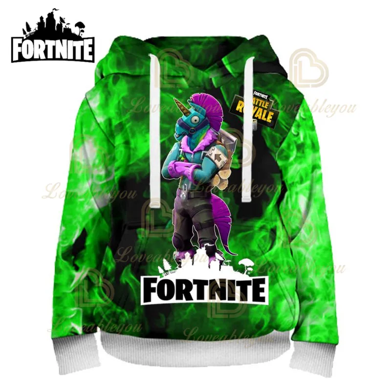 Royale Fashion Thin Teen Clothes Fortnite Sudadera Game 3d Streetwear Boys Girls Tops Hero Children's Wear Kids Sudadera