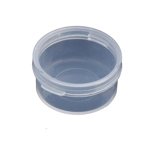 20pcs Small Round Transparent Plastic Box PP Box Product Packaging PP  Storage Collections Container Box Case - AliExpress