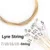 7/10/16/19/21-String Lyre String set Lyre Harp Strings Accessories Musical Instrument String Green Instrument Laiya piano