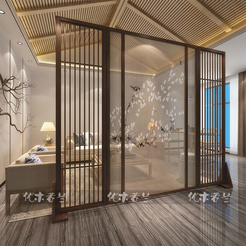 Перегородка для гостиной sala de estar украшение parawany pokojowe paravent cloison деревянная панель