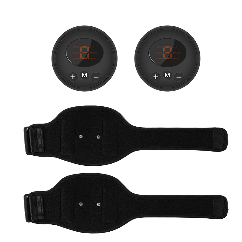 Exercise EMS Vibration Abdominal Muscle Stimulator Gym Equipment Smart Slimming Body Trainer Belt Fat Burning USB Rechargeable