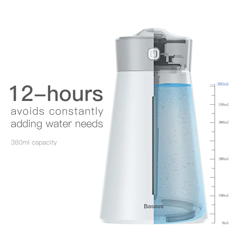 Tanie Baseus nawilżacz do domu biurowego rozpylacz zapachów ultradźwiękowy nawilżacz LED Night light Fan aromaterapia Humidificador