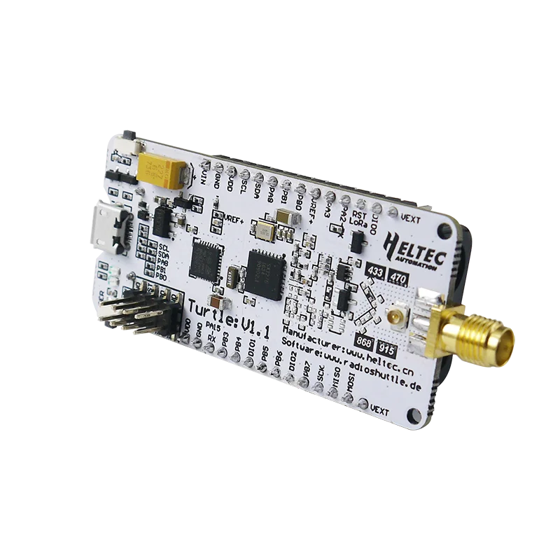 Для 433/470/868/915 МГц Супер низкая мощность STM32L432KC SX1276 LoRaWAN поддерживает LoRaWAN MQTT одноканальный