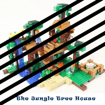 

Model building kits compatible The Jungle Tree House model building toys hobbies for children