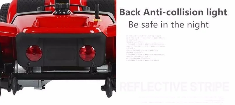 Electric Scooter For Elderly Four Wheels Electric Scooters 8 Inch 24V 250W Electric Kick Scooter For AdultsDisabled (2)