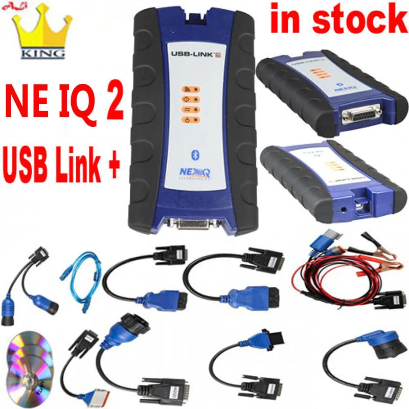 Диагностика интерфейса для дизельного грузовика NE IQ 2 USB Link 125032 с программным