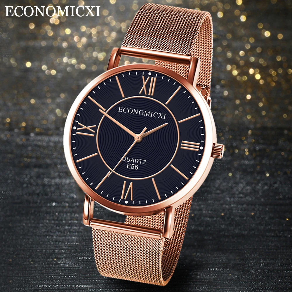 Relojes Para Hombre модные мужские часы брендовые роскошные сетчатые наручные со
