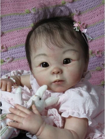 20 Inch Soft Vinyl Reborn Baby Doll Kit Mould Unfinished Unpainted Blank bebe Kits accessories | Игрушки и хобби