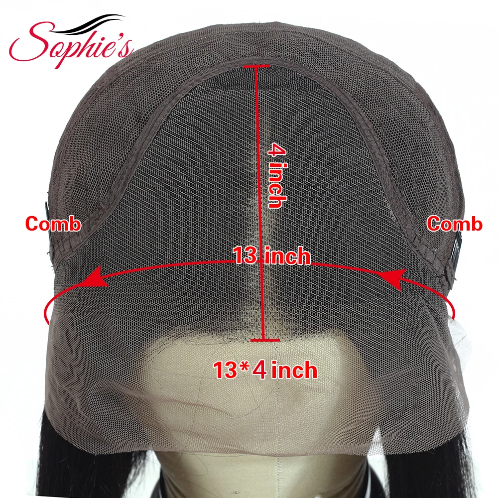 Human Hair Lace Front Wig For Black Women Brazilian Short Bob 4*4 Closure Pre-Plucked Remy Hair