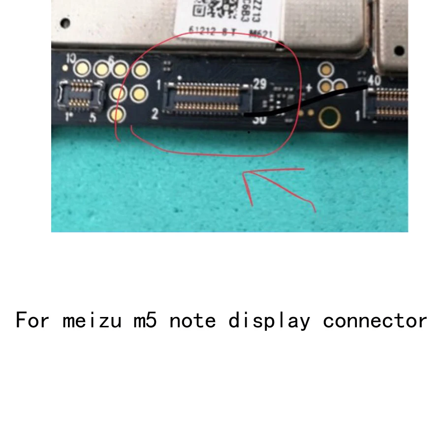 

Display Connector FPC On Mortherboard For Meizu M5 Note / Meilan Note5
