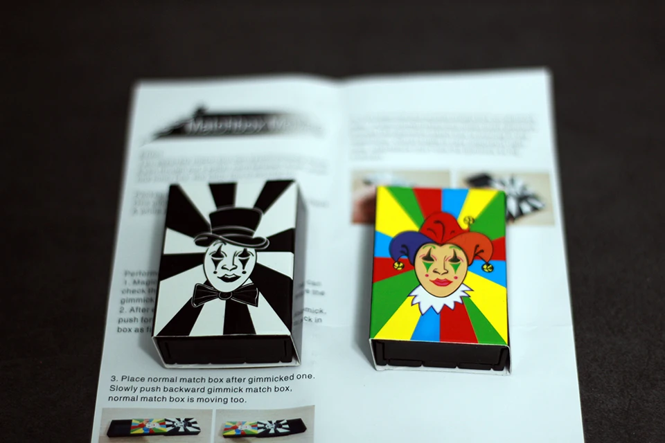 Tenyo коробки синхронизации/Matchbox (2 шт./компл.) Mystery Box Magie Close Up иллюзия трюк реквизит