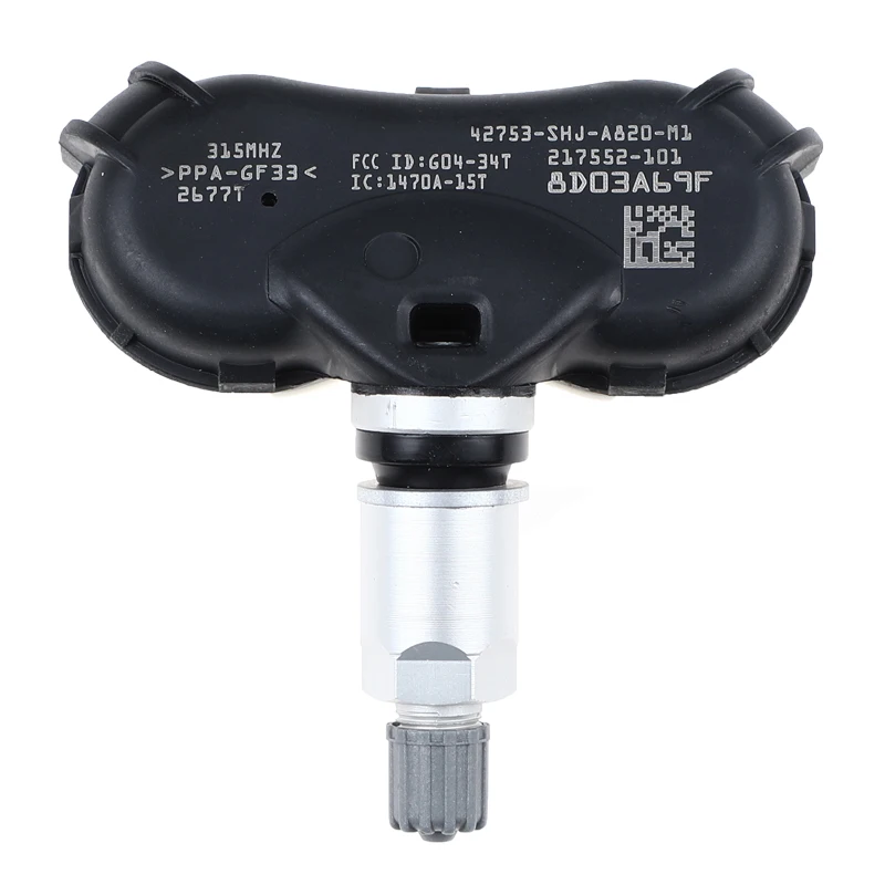Датчик давления в шинах TPMS сенсор для Honda Odyssey Ridgeline элемент 42753-SHJ-A820 42753SHJA820 315 МГц 42753-SHJ-A820-M1