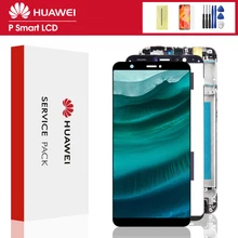 Orijinal 6.4 ''ekran değiştirme için çerçeve ile P40 Lite LCD dokunmatik ekran Digitizer meclisi için Huawei Nova 6 SE LCD