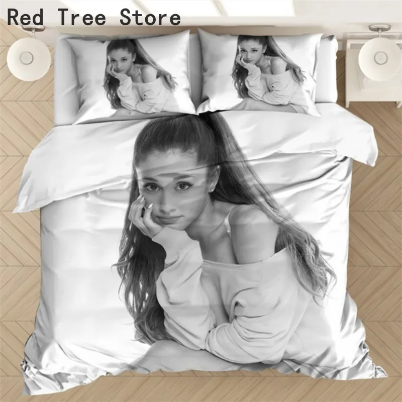 Ariana Grande 3D Bedding Set Popular Adult Kids Duvet Cover Sets With