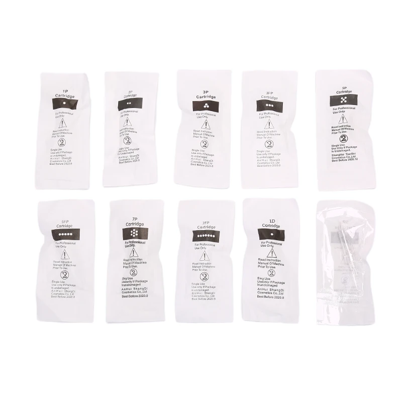 

10PCS Tattoo Rotary Needle Cartridges Disposable Sterilized Microneedle Permanent Makeup Pen Tattoo Needles Hot