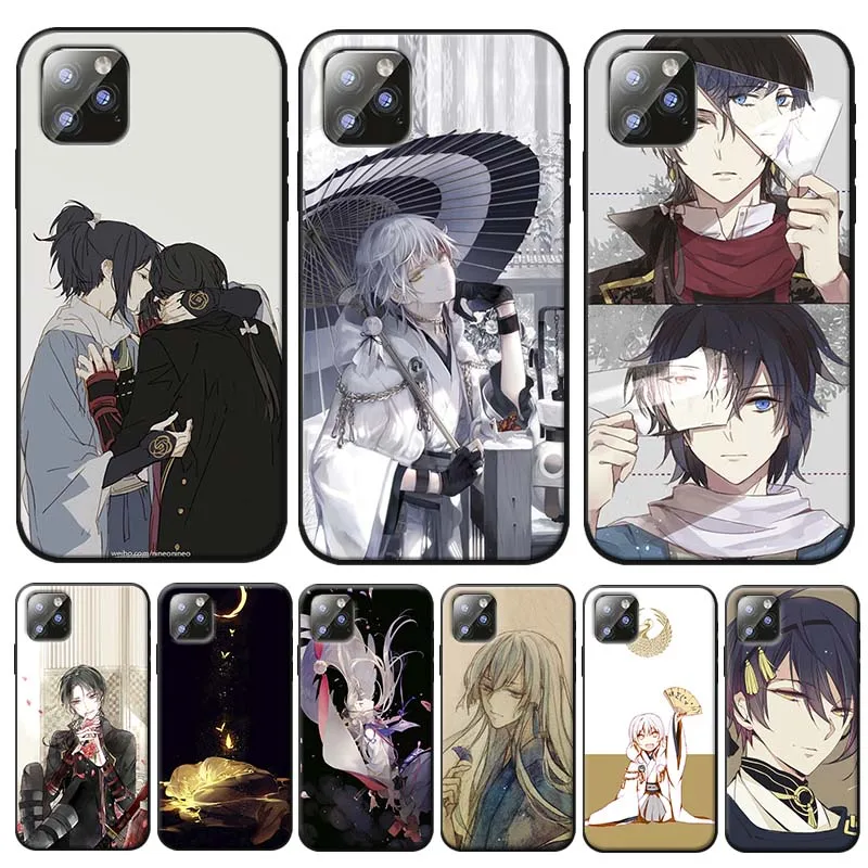 Чехол Touken Ranbu Online для iPhone 7 11 pro max XR X 6S 8 XS MAX 6 plus SE 5S Прозрачный мягкий силиконовый