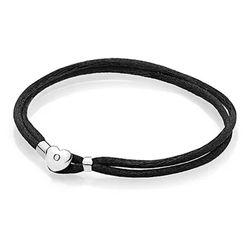 

Baofu New Original 925 Sterling Silver Bracelet Shiny Love Micro-standard Woven Suitable For Ladies Bracelet DIY Jewelry