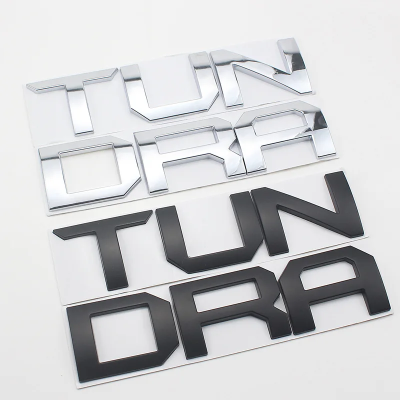 

Suitable for Toyota Smooth Car Logo Smooth Tundra Trunk Large Size Labeling Smooth Pickup Trunk Labeling
