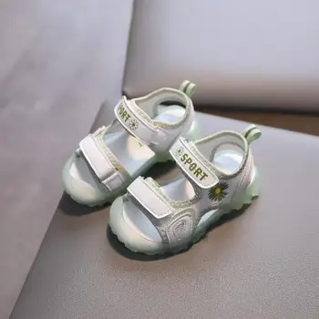 

Summer New Kids Beach Mesh Sandals Baby Girls Casual Shoes Children Fashion Sandals Soft Brand Sport Sandal