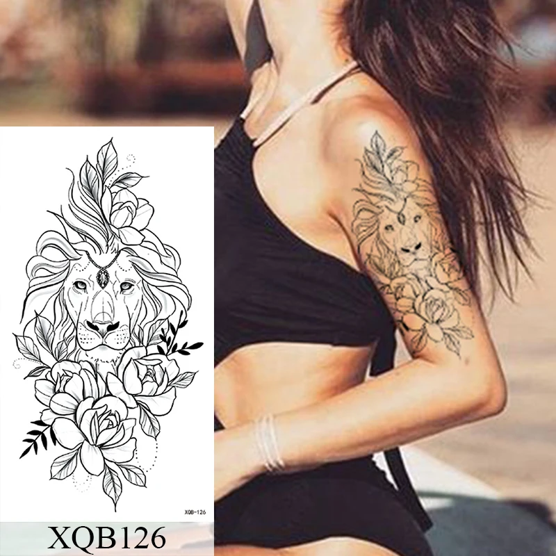 Tatouage temporaire étanche - Tatouage autocollant pour filles et femmes