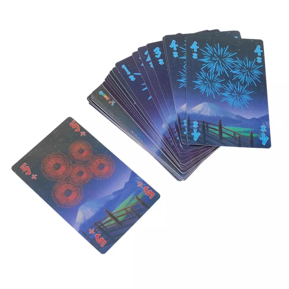 Настольная игра горячая Распродажа Hanabi 2020 2 5 игроков карточные игры легко играть