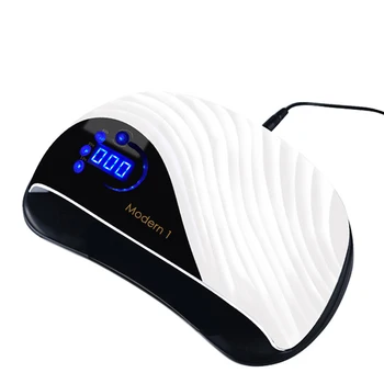 

120W UV LED Gel Nail Lamp Two Hands Nail Dryer for Drying All Gel Polish Sensor Sun Led Light Nail Art Manicure Tools EU Plug