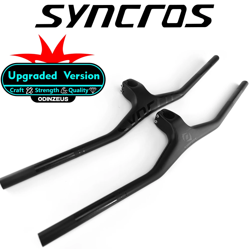 Syncros MTB Bicycle Integrated Carbon Fiber Handlebar With Stem FRASER