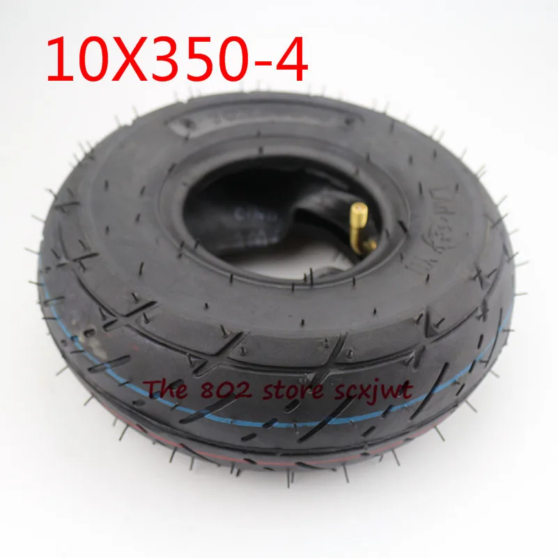 

Super quality scooter Mini moto part 10x350-4 inner and outer tyre 10x3.50-4 tube tire Mini Moto for 4 inch wheel hub
