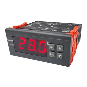 

110~220V AC Digital LED Temperature Controller Humidity Temperature Controller Switch Thermostat for Incubator Box