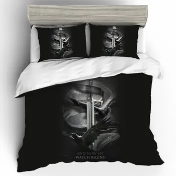 

Bedding Sets Duvet Cover Bed Sheets and Pillowcases Game of Thrones King Size Set Home Textile Dropshipping Bed Linen Bedding