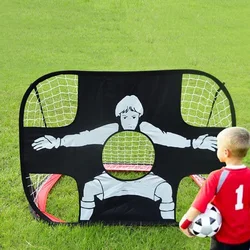HSYK.Children's Mobile Football Goal Sports Kids Fun Entertainment Games Portable Mini Net Boys Backyar