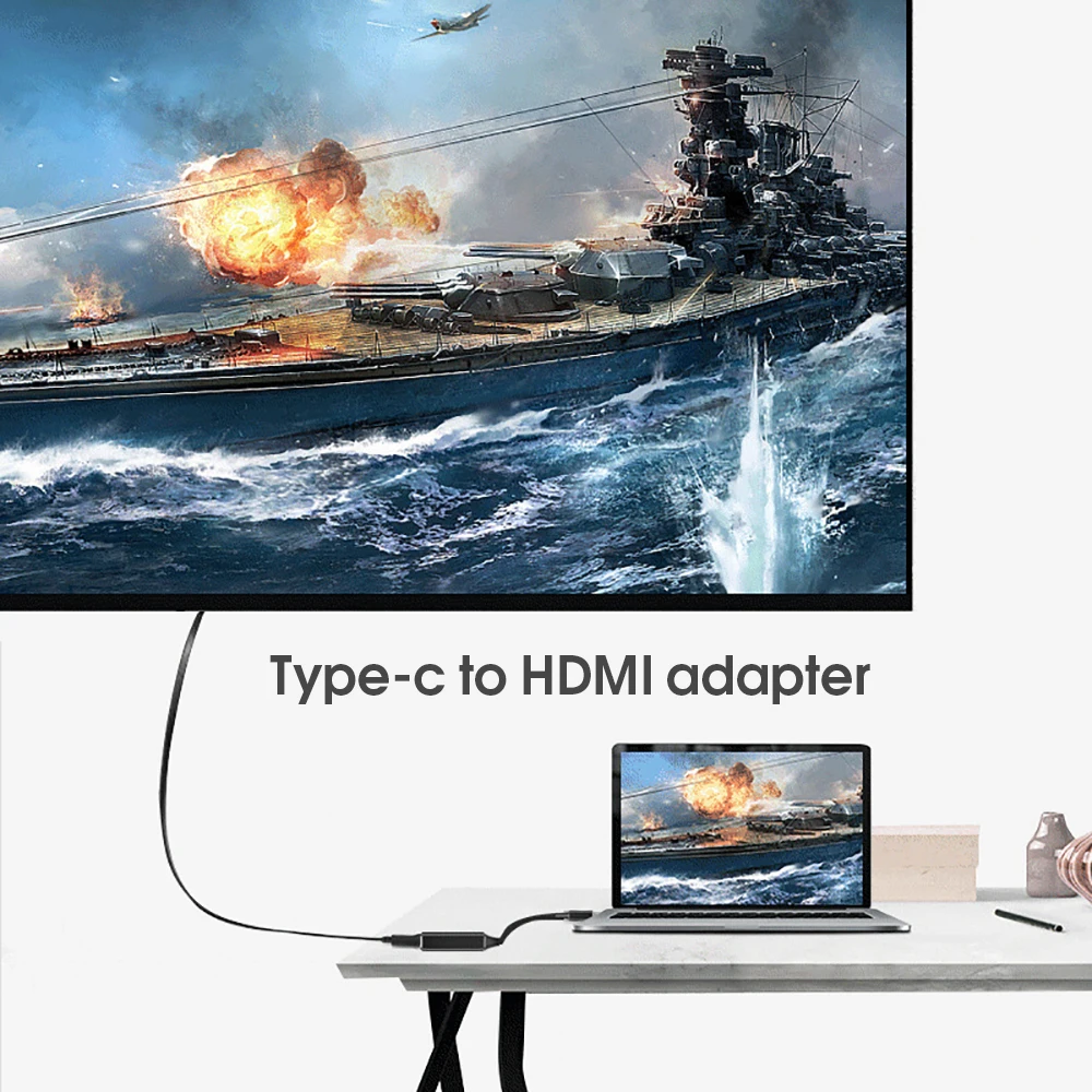 Usb type C-HDMI адаптер USB 3,1(USB-C)-HDMI адаптер переходник для мужчин и женщин конвертер для MacBook2016/huawei Matebook/Smasung S8