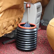 Волшебное ведро Складное телескопическое ведро для мусора ведро для хранения автомобиля Встроенная трубка автомобиля многофункциональный волшебный цилиндр 4л