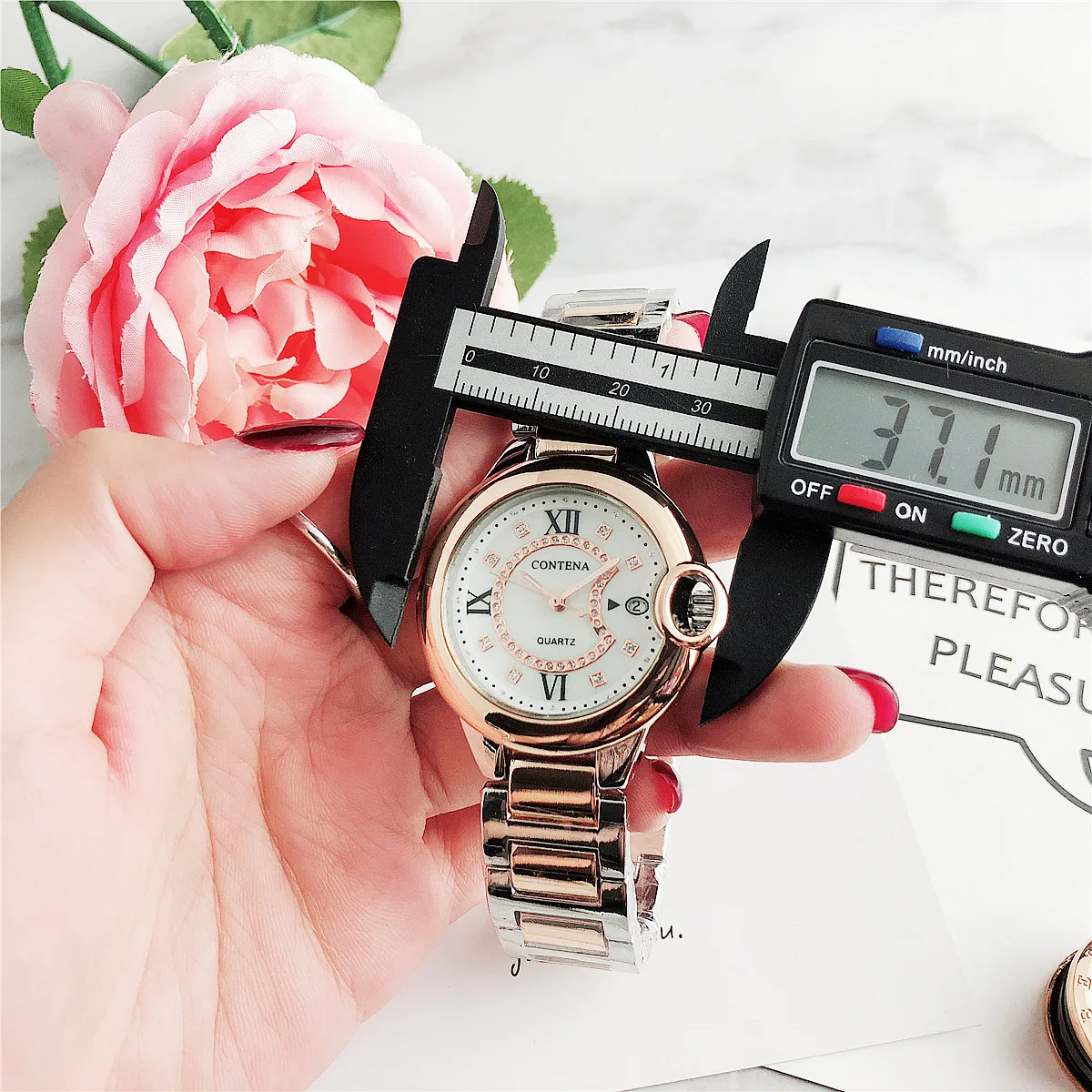 7156CZQ горячая распродажа Корейская версия простые женские часы женские модные трендовые женские часы студенческие женские кварцевые часы с бриллиантами