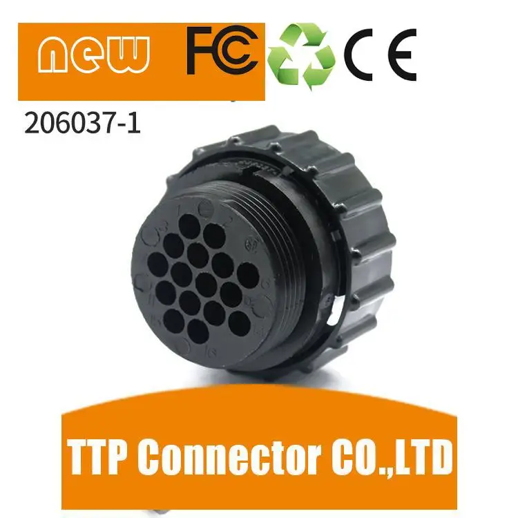 

2pcs/lot 16pin 206037-1 Connector 100% New and Original
