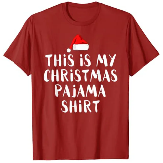 Christmas Pajama Shirt Funny Xmas 