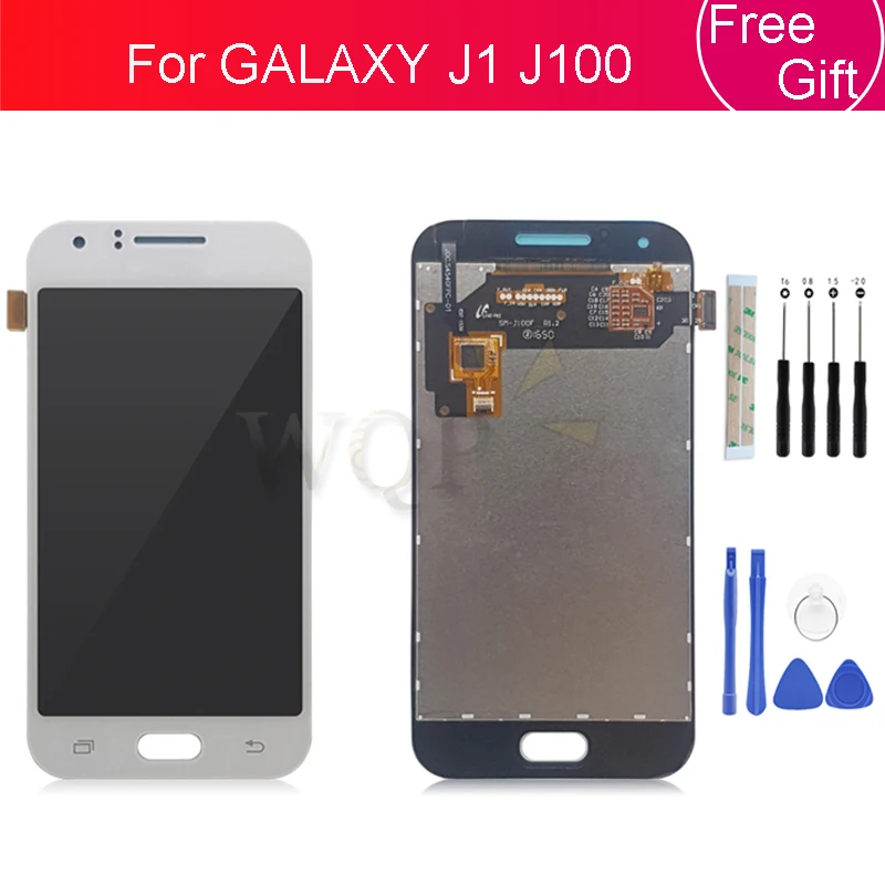 ЖК дисплей для Samsung GALAXY J1 J100 J100H J100F дигитайзер сенсорного экрана запасные части